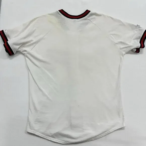 Vintage Russell Athletic Atlanta Braves Size M Baseball Jersey Retro 90s Iconic - Picture 2 of 9